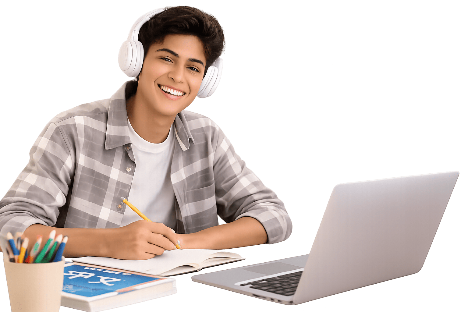 Adolescente aprendiendo chino mandarín online en Instituto Lao