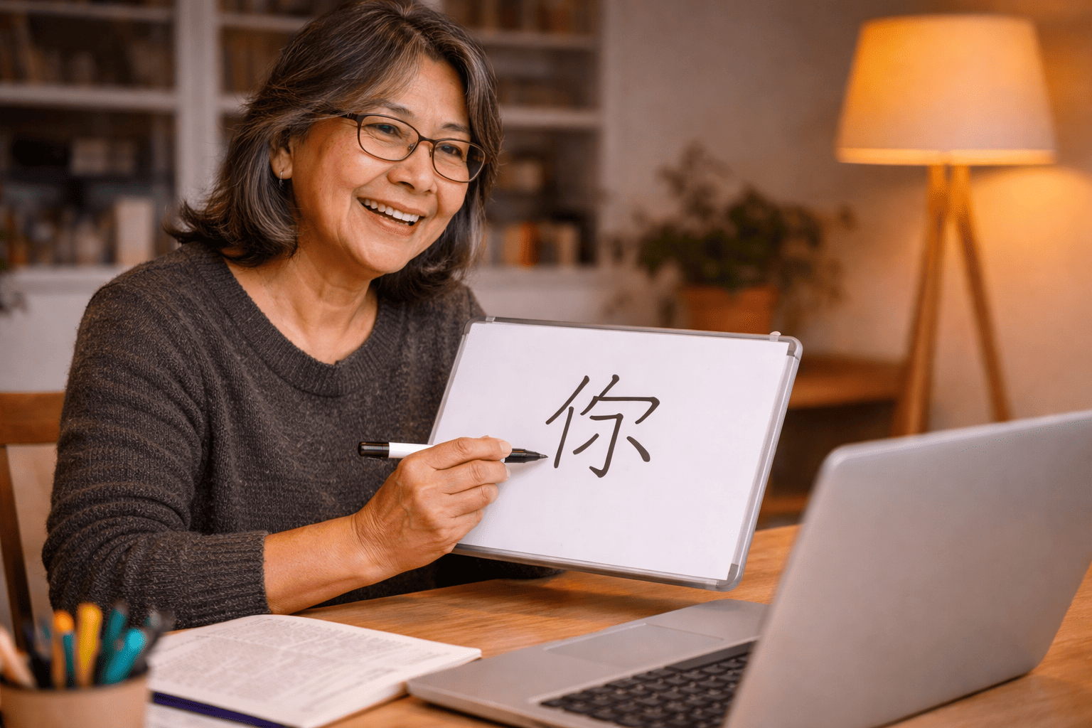 Curso de chino mandarín online para adultos mayores