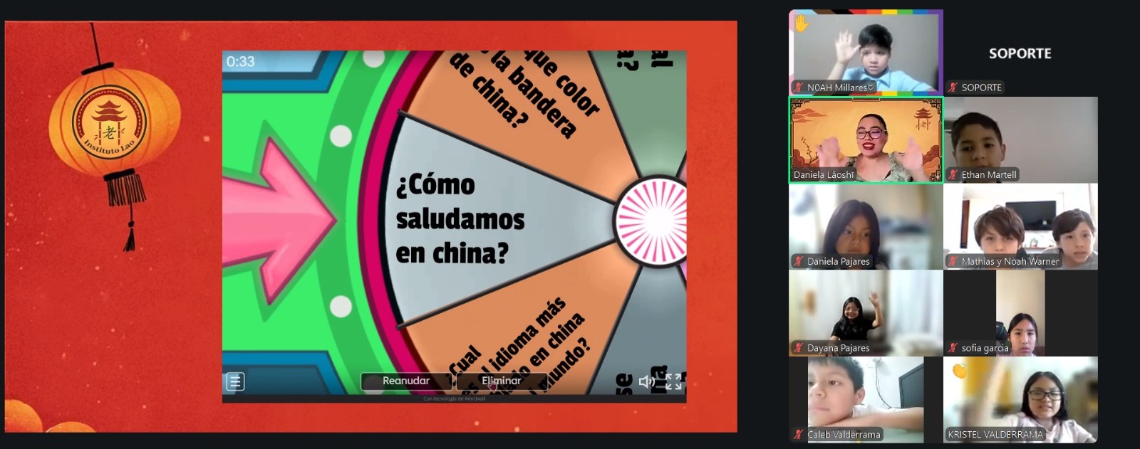 Actividad Mandarinitas